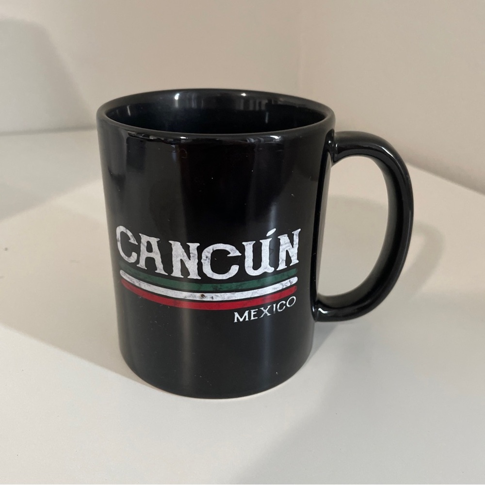 Cancun Mexico Mug Black